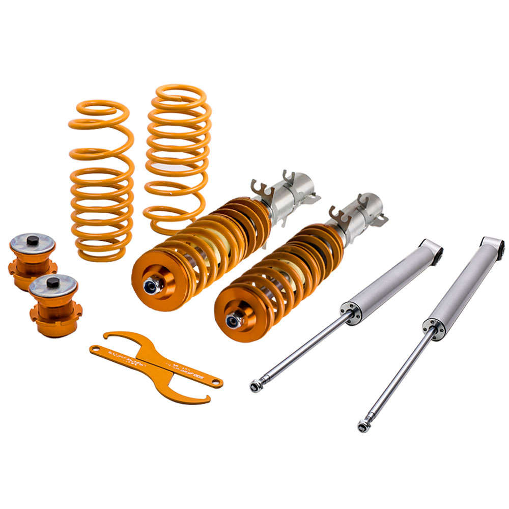 COILOVERS SUSPENSION Struts KIT compatible for VW Golf Mk4 1.4 1.6 1.8 1.8T 1.9SDi 1.9TDi