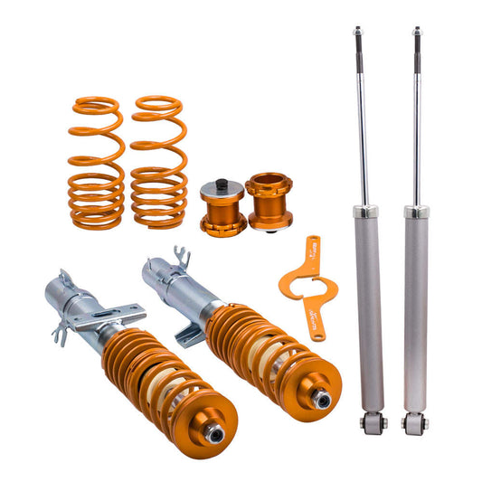 Street Coilover Suspension Coilovers Struts Spring Kit compatible for VW UP compatible for SEAT Mii Citigo