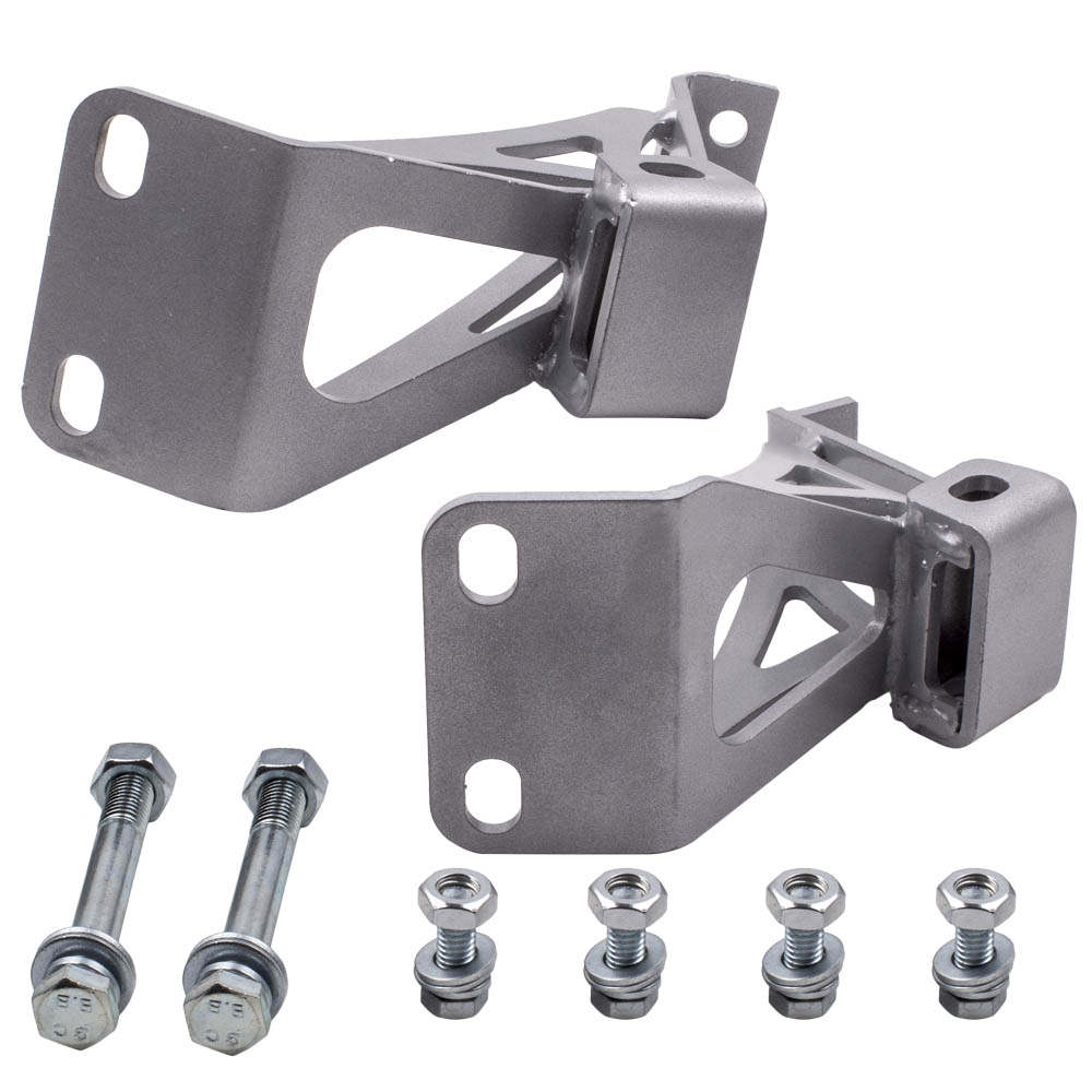 For Chevy C10 compatible for GMC Truck Small Block V8 Sheet Metal Mounts Brackets 1963-1972