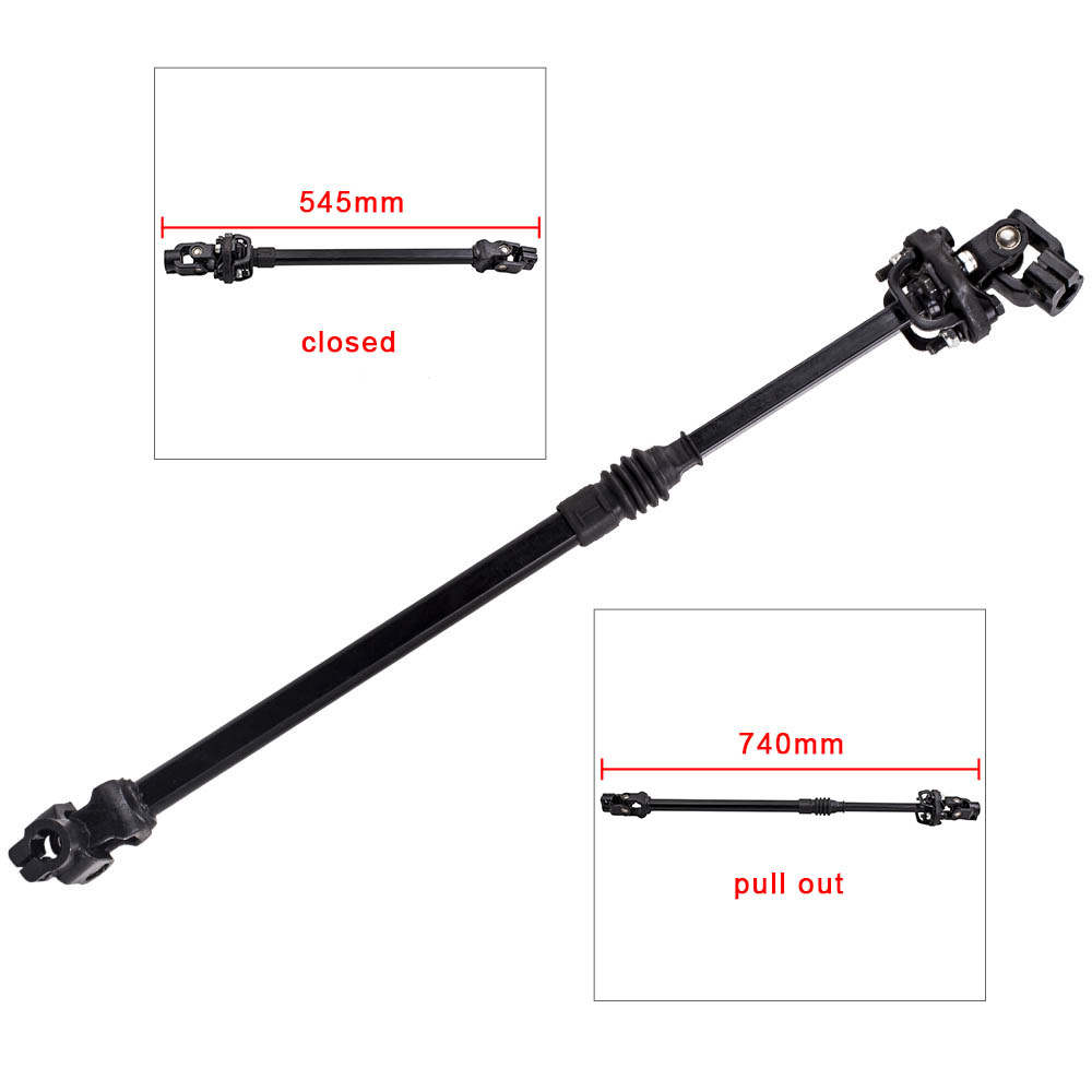 Steering Column Intermediate Shaft For 95 96-2002 compatible for Dodge Ram 1500 2500 3500 4WD