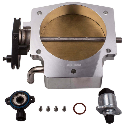 102mm throttle body w/ TPS+ IAC Idle Air Control for GM III LS1 LS2 LS3 LS6 LS7