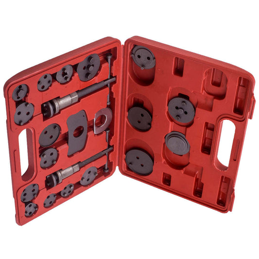 Car Disc Brake Caliper Piston Rewind Tool Set Auto Brake Wind Back kit 21 pcs