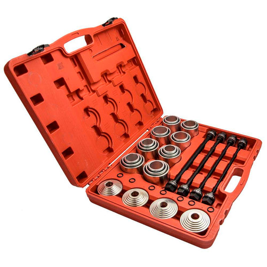 Pull Press Sleeve Kit 36 pcs Bush and Bearing Removal Tool Set Stop plate discs