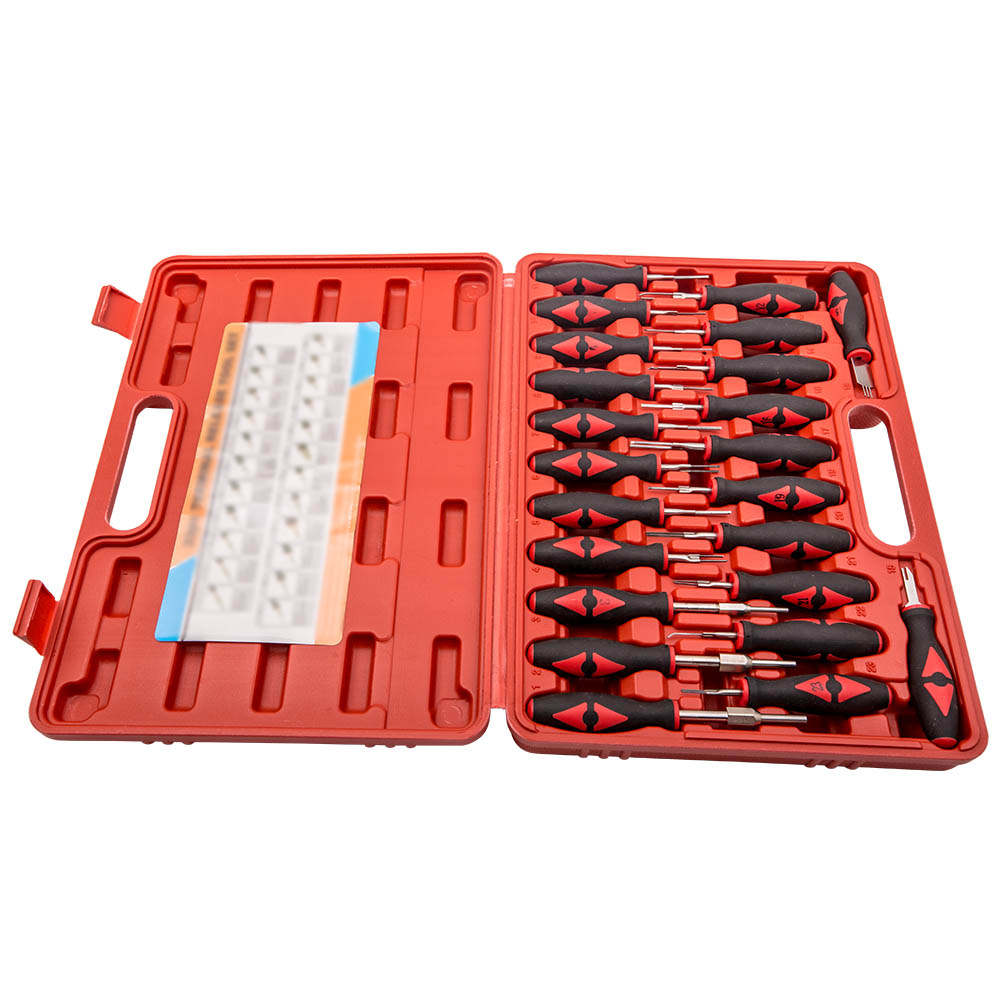 Compatible for Toyota Ford 23pcs Connector Release Electrical Terminal Removal Tool Kit