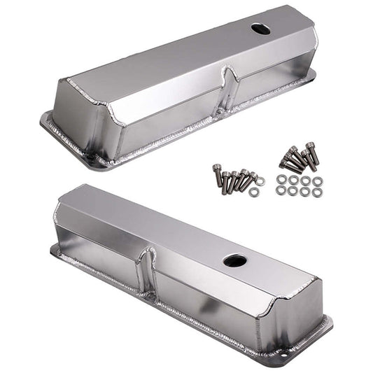 Compatible for Ford FE BBF 352 360 390 427 428 TALL Fabricated ALUMINUM Valve Covers Bolts
