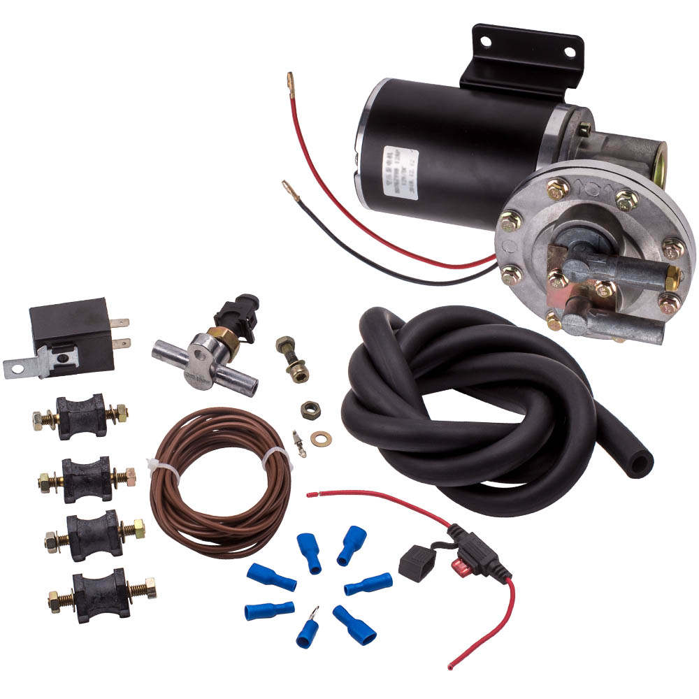 Electric Vacuum Pump Kit for Brake Booster 12 Volt 18