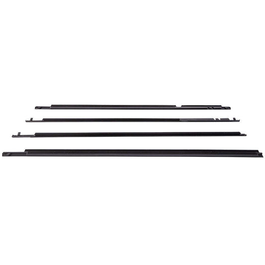 4pcs Outside Window Moulding Weatherstrip Seal Belt compatible for Toyota Corolla 2009-2012
