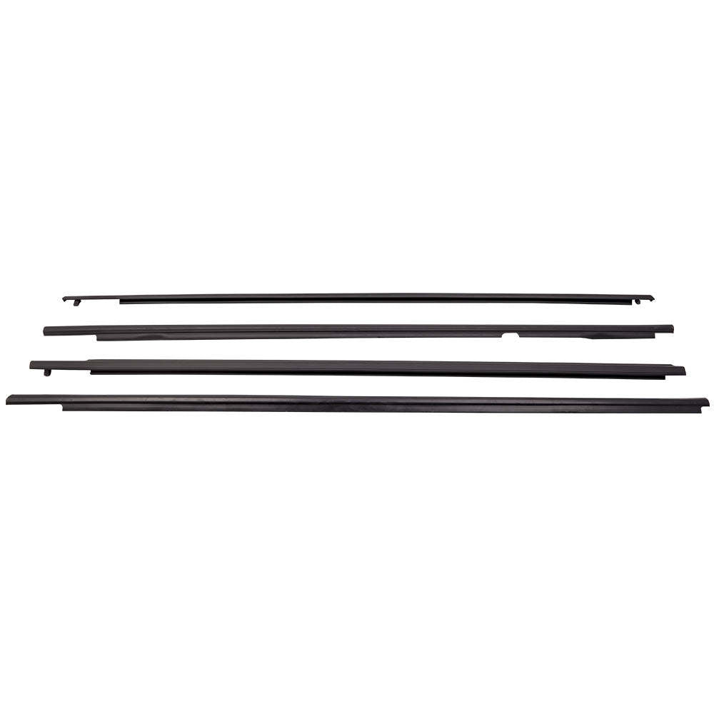 Outer Weatherstrip Window Molding Trim Seal Belt compatible for Toyota Highlander 2008-2010