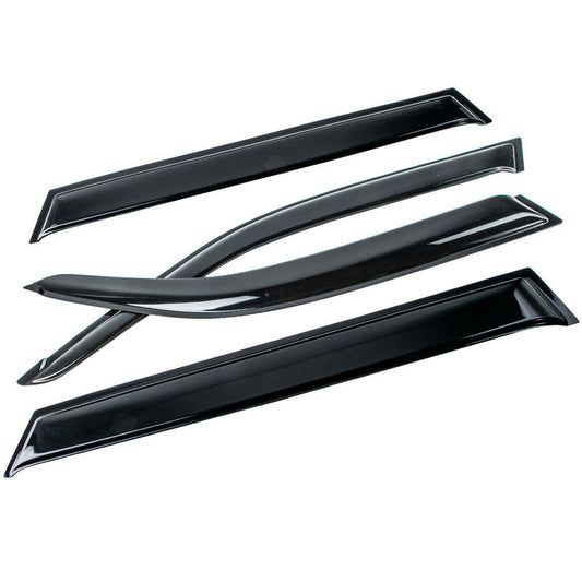 Weathershields Weather Shield Set compatible for Subaru Forester 2008-2012 Window Visors