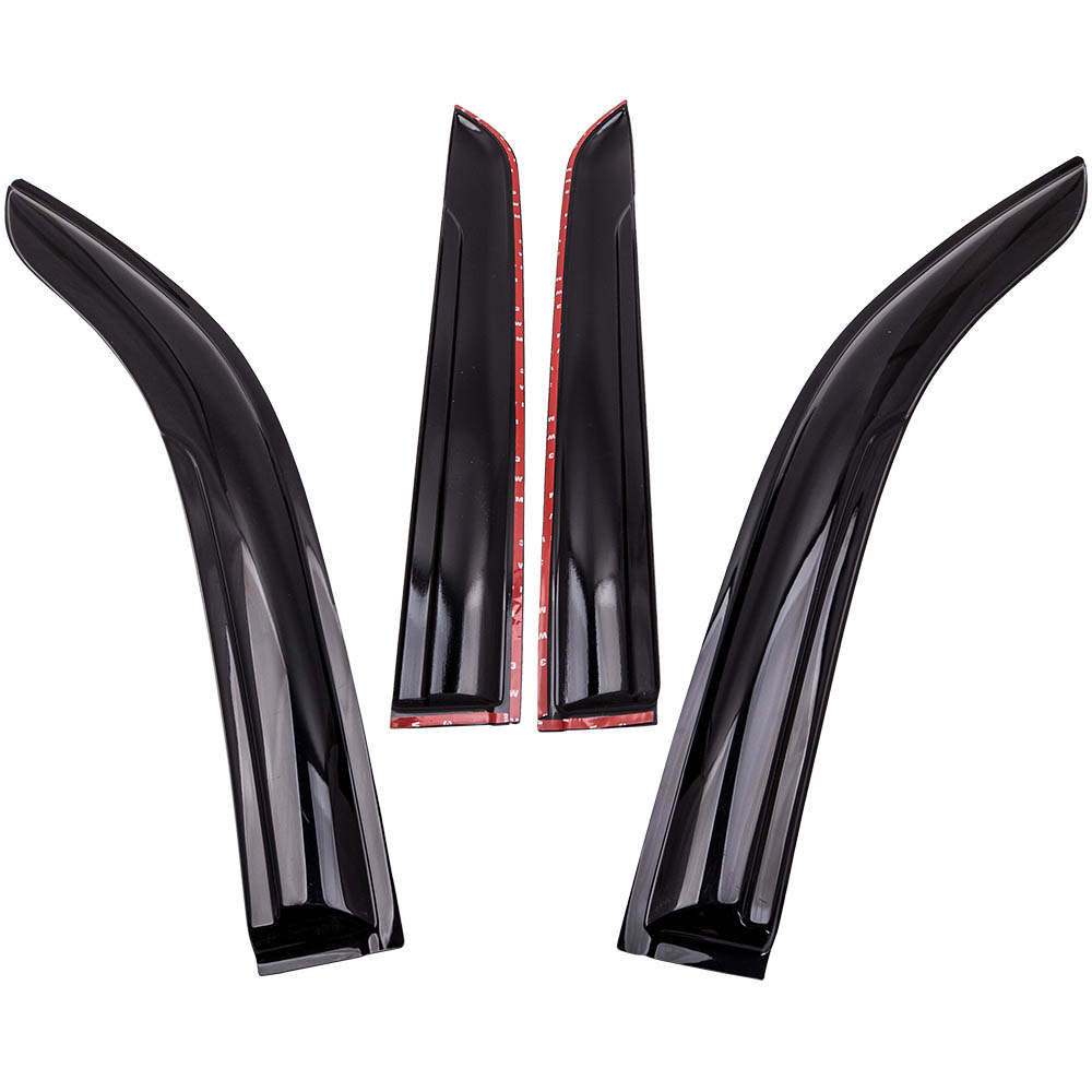 Compatible for TOYOTA HILUX SR5 2015 2016 2017 2018 2019- 4pcs Weather shield Window Visors